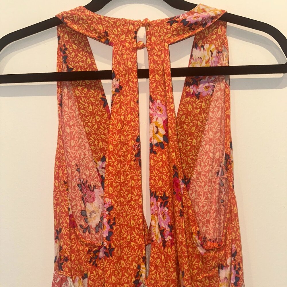 Boho Patchwork Sleeveless Tunic Top - image 4